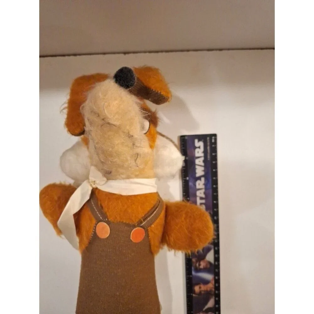 Coyote Plush A I Novelty Co 14" Carnival Fair Prize 1978 Vintage Wile E - Picture 5 of 14
